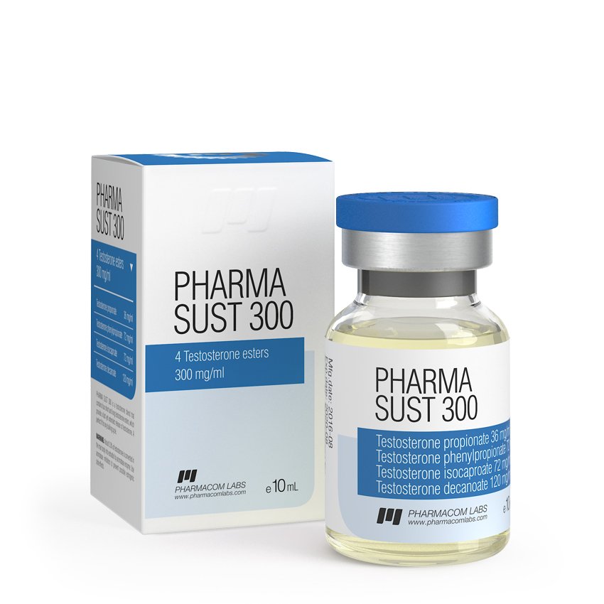 Pharmacom Pharma Sust 300, 4 Testosterone Blend: 10ml/Vial, 300 mg/ml