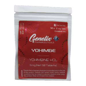 Yohimbine HCL 5mg - 50 Tabs